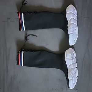 Brand new knee high sock sneakers